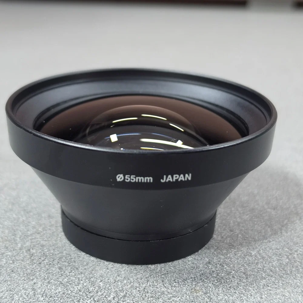 Olympus Wide Conversion Lens 55mm Black Excellent 0.8x Japan Made